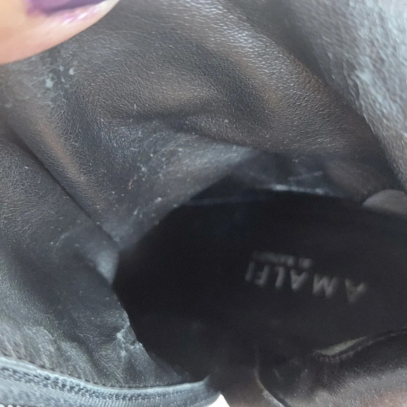 Vintage‎ 90's Y2K Black Suede Platform Lace Up Boots Goth Witchcore Sexy - Picture 11 of 16